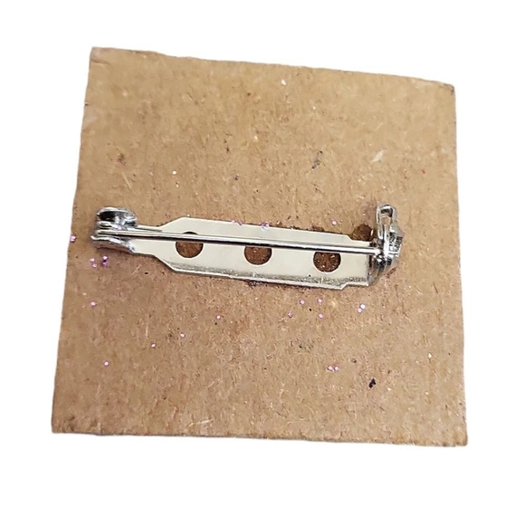 EMBASSY Purple Glitter Scorpio Watch Pin - Picture 2 of 2